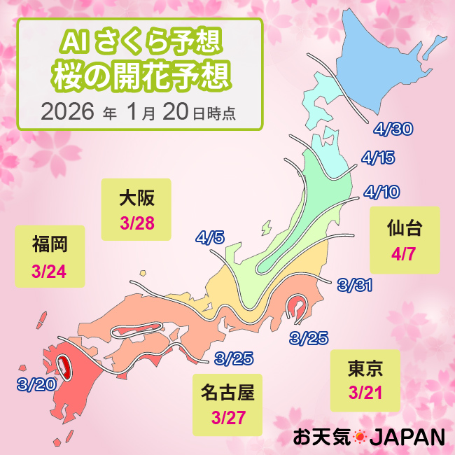 2026年AIさくら予想